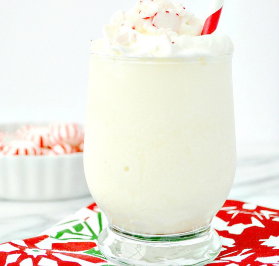Peppermint Nog Protein Shake